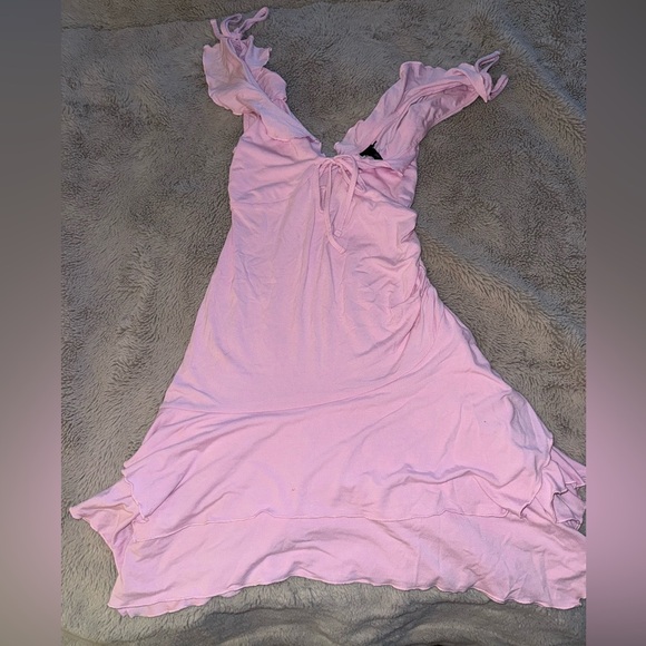 Wild Fable Pink Ruffled Dress - Picture 4 of 5